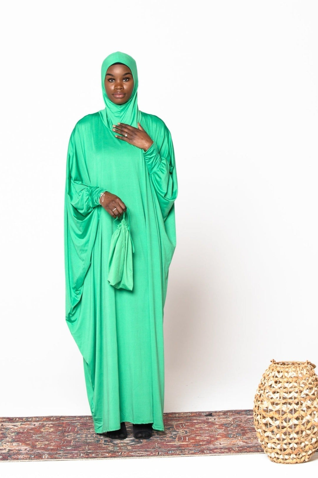 Green One Piece Salah Prayer Outfit