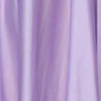 Lilac Satin Gown fabric close-up, showing premium satin material and light lilac color.