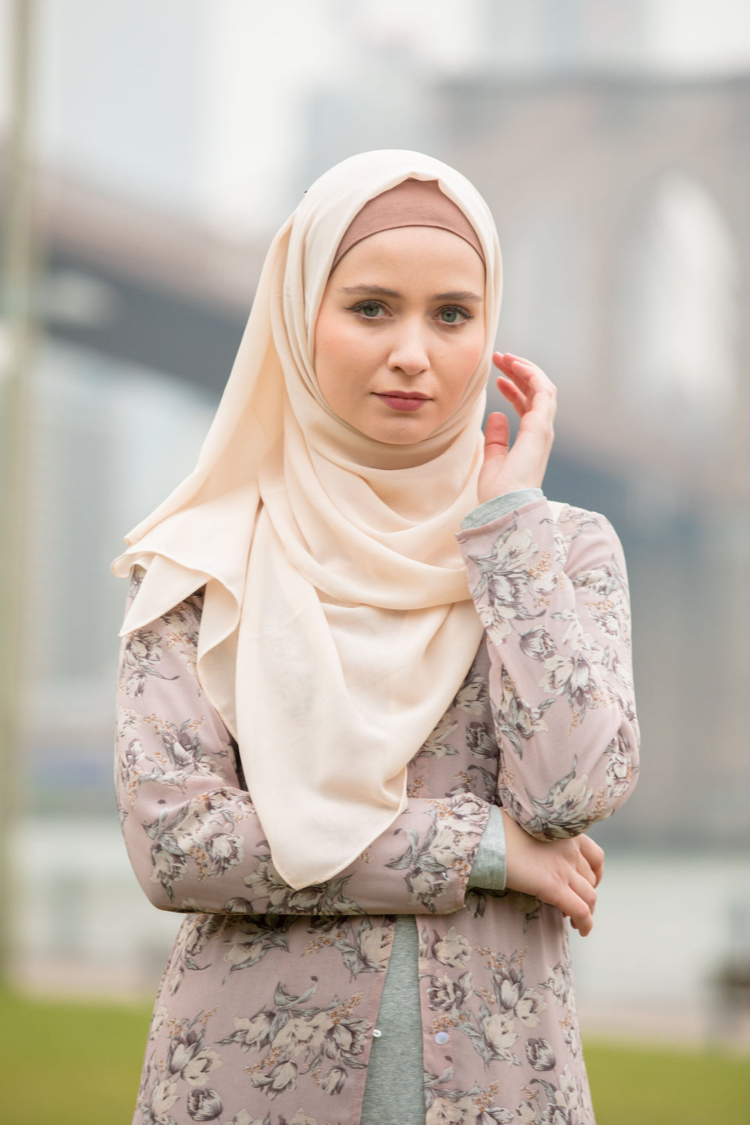 Oat Chiffon Hijab - Urban Modesty