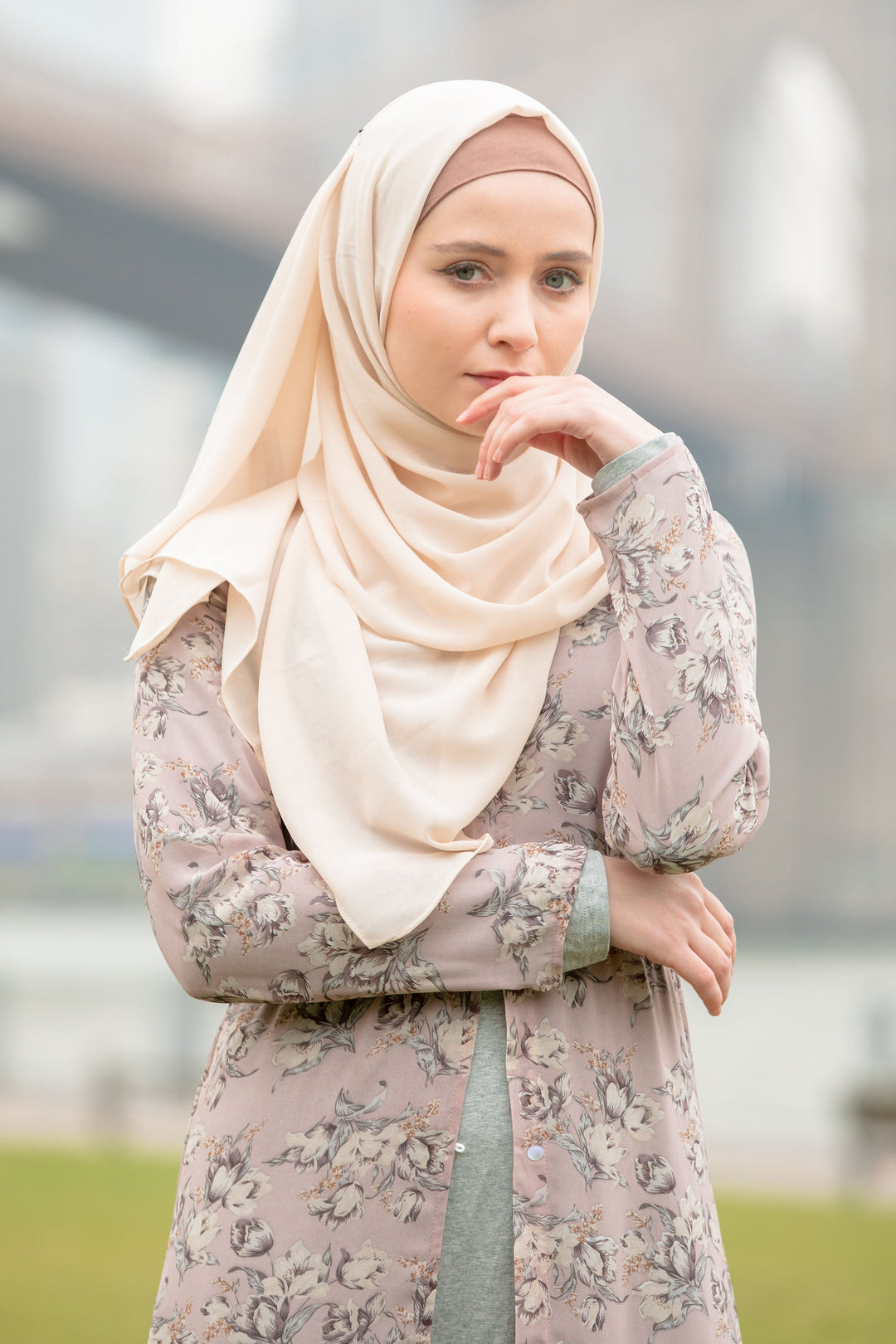 Oat Chiffon Hijab - Urban Modesty