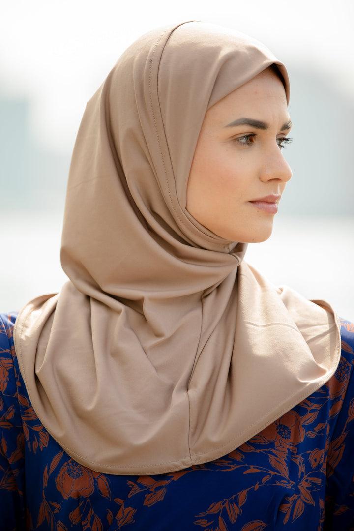 One Piece Petite Jersey Hijab - Urban Modesty