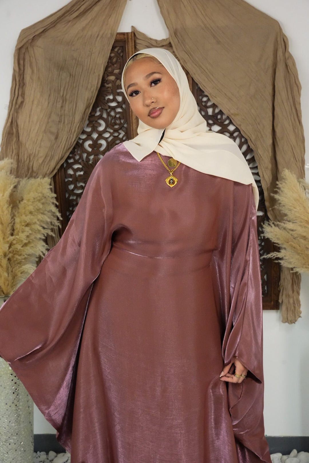 Rose Butterfly Kaftan - Size 2