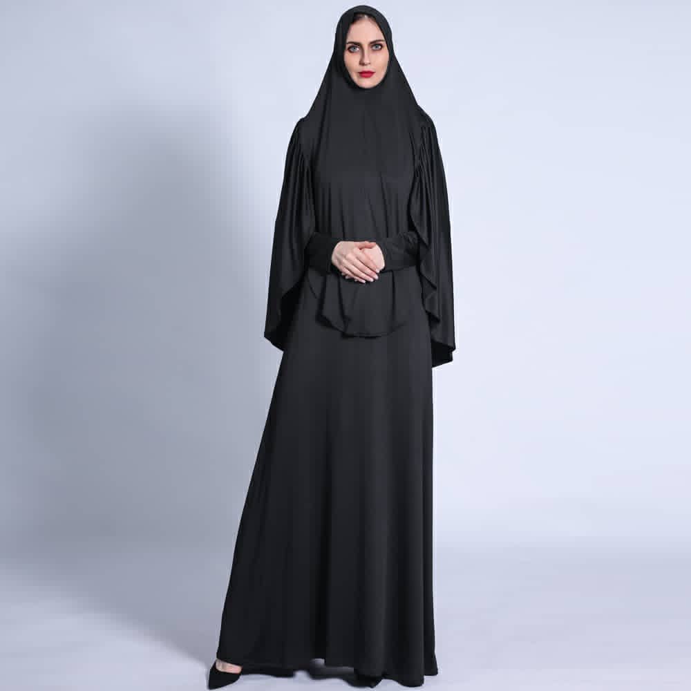 Ruffle Two Piece Salah Prayer Outfit - Urban Modesty