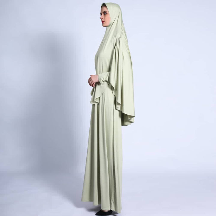 Ruffle Two Piece Salah Prayer Outfit - Urban Modesty