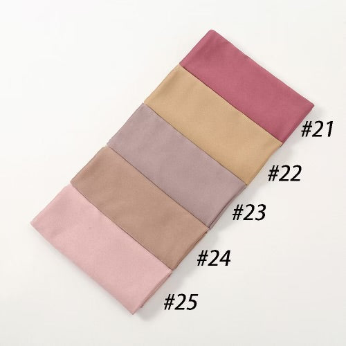 Sand Satin Non-Slip Hijab #22 - Urban Modesty