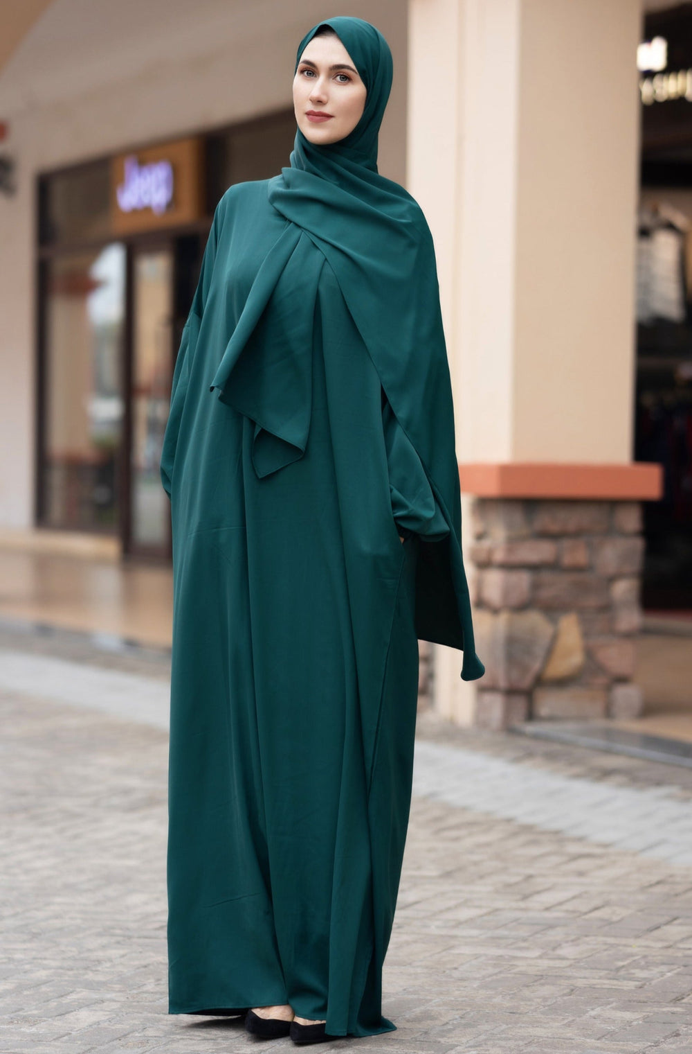 Wrap One Piece Salah Prayer Outfit (More colors available) - Urban Modesty