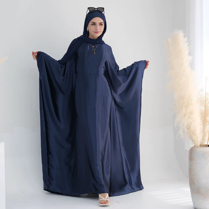 Batwing Kaftan - Size 1 / Navy Blue