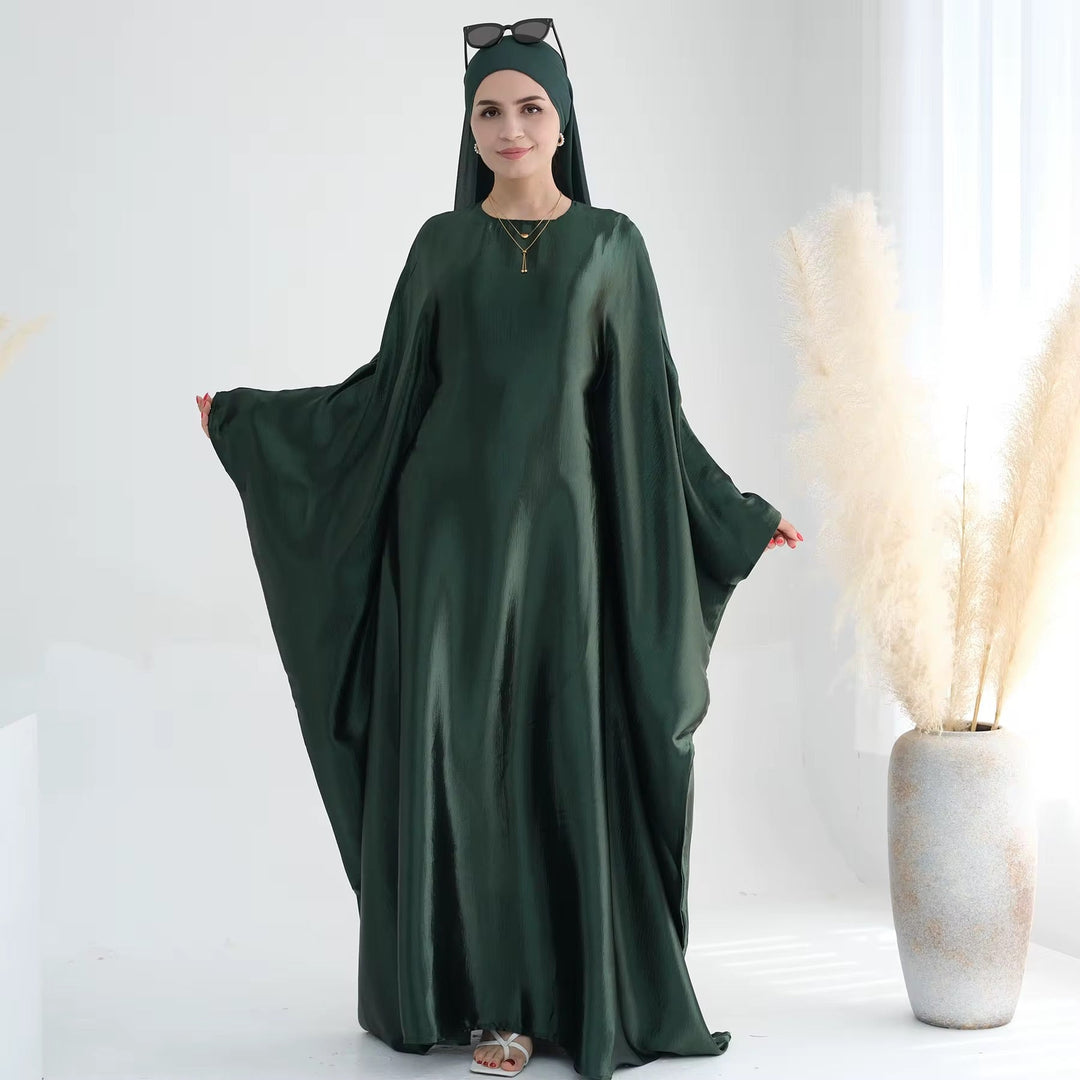 Batwing Kaftan - Size 1 / Olive Green