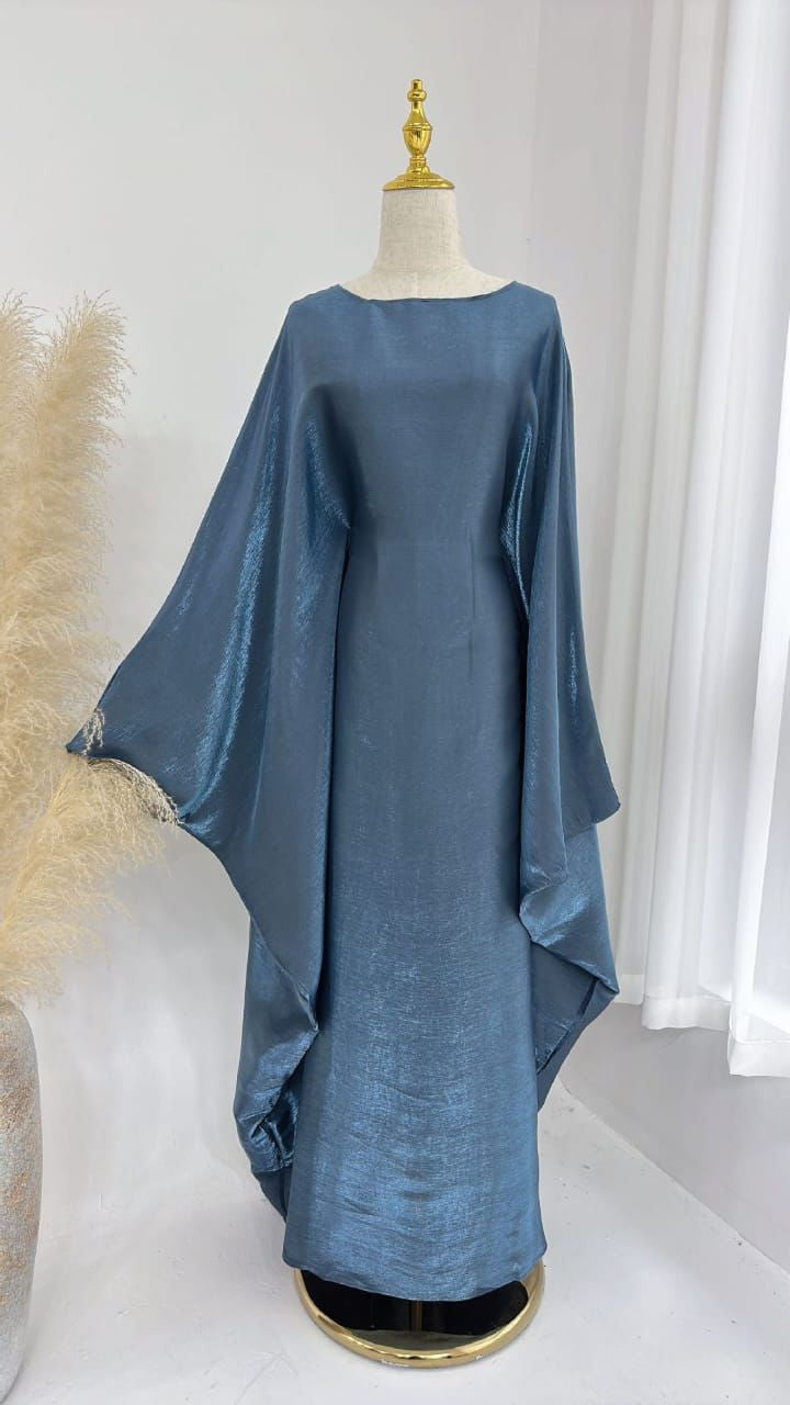 Batwing Kaftan - Size 2 / Light Blue