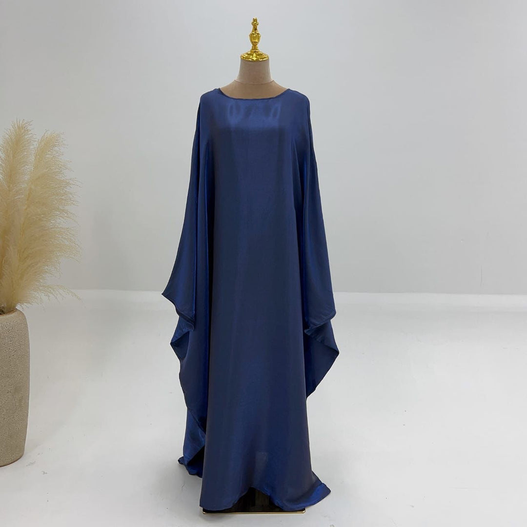 Batwing Kaftan - Size 2 / Navy Blue