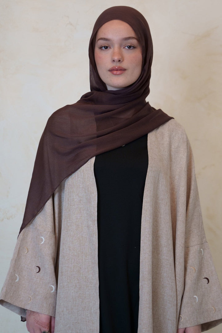 Brown Modal Hijab