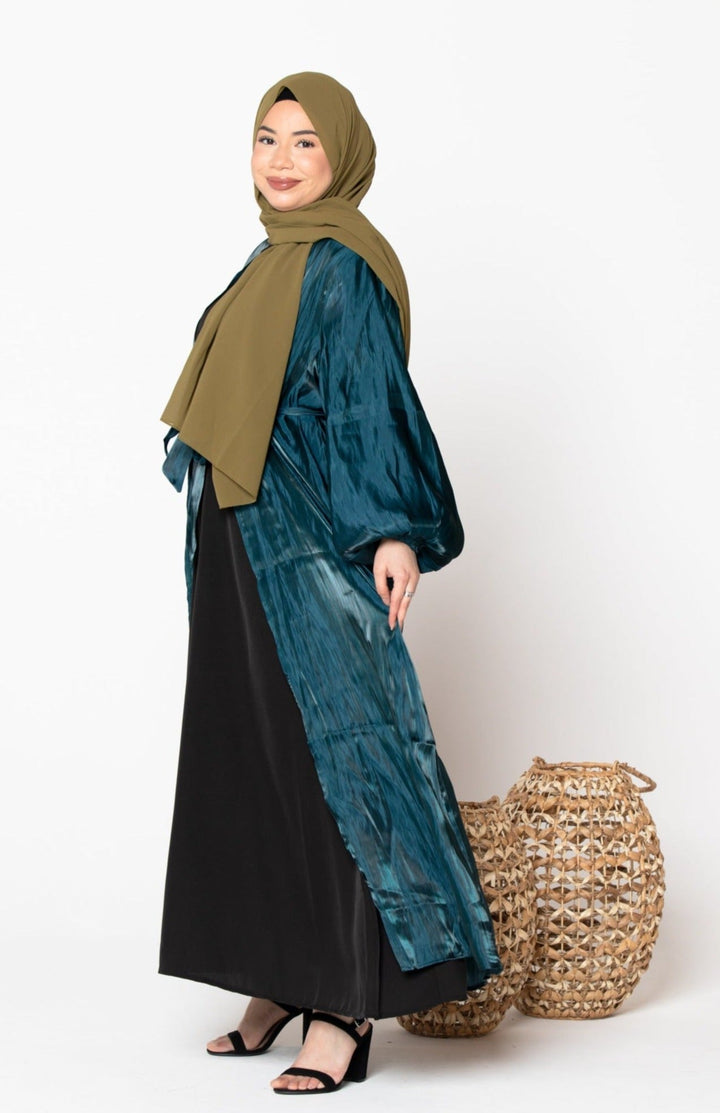 Organza Open Abaya-CLEARANCE