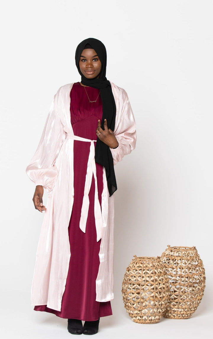 Organza Open Abaya-CLEARANCE