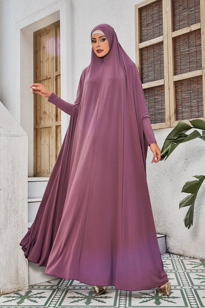 Pink One Piece Salah Prayer Outfit