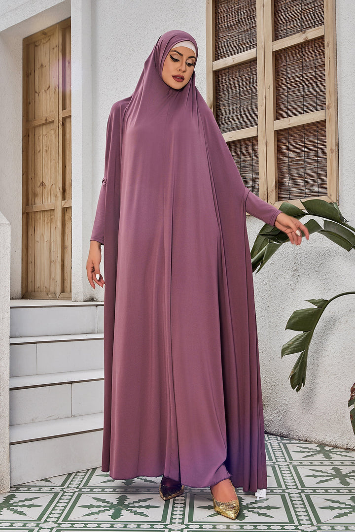 Pink One Piece Salah Prayer Outfit