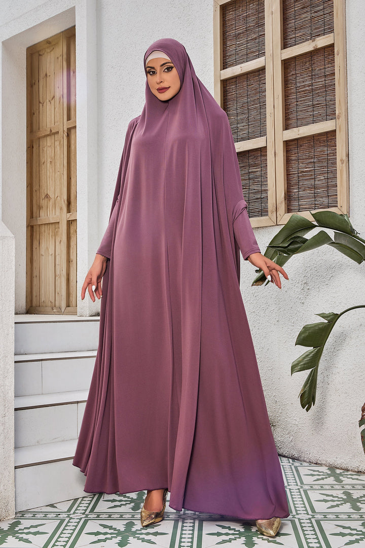 Pink One Piece Salah Prayer Outfit