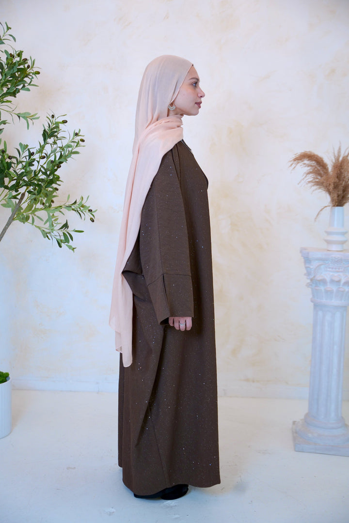 Sparkle Open Front Abaya