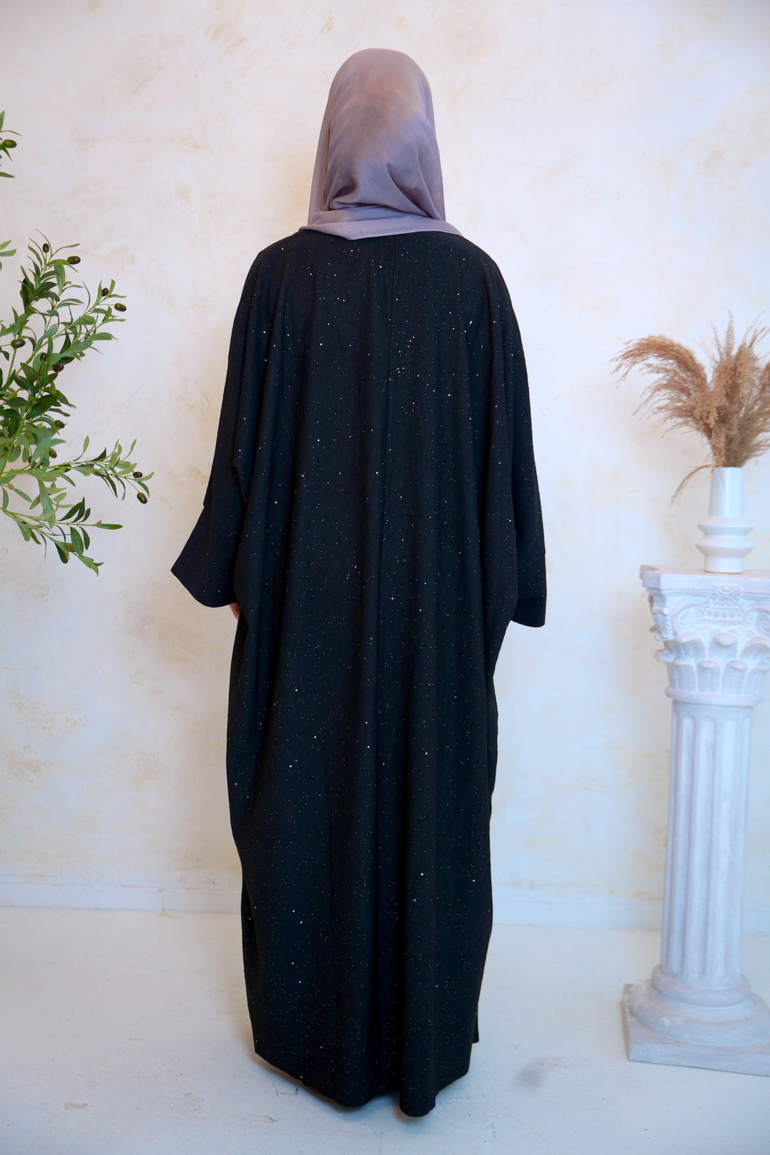 Sparkle Open Front Abaya