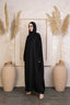 Black One Piece Salah Prayer Outfit - Black