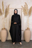 Black One Piece Salah Prayer Outfit - Black