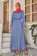 Blue Petal Perfect Maxi Dress-CLEARANCE