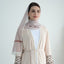 Palestinian Love Open Front Abaya