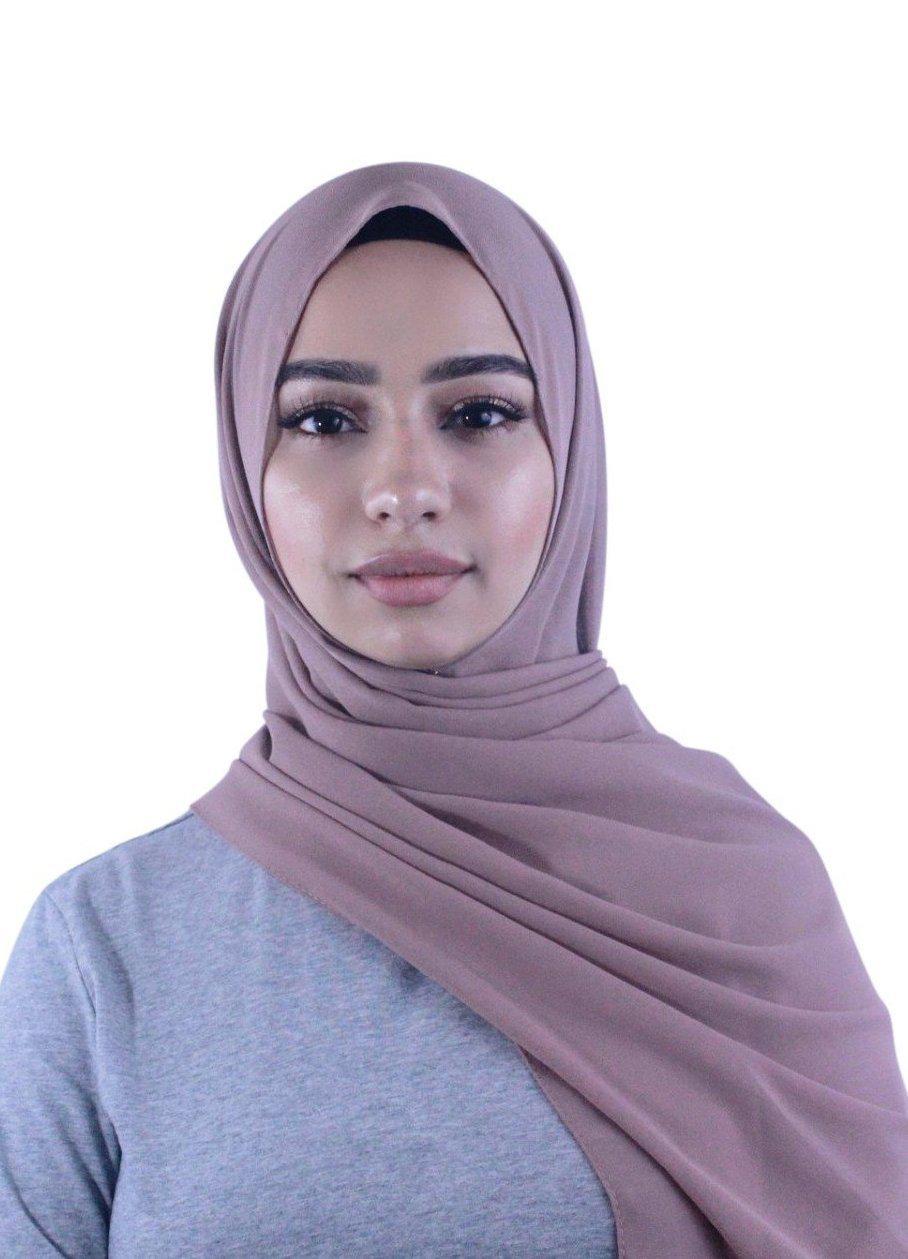 Urban Modesty - Blush Chiffon Hijab