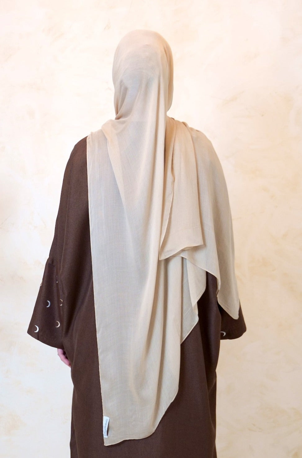 Urban Modesty - Cream Modal Hijab#7