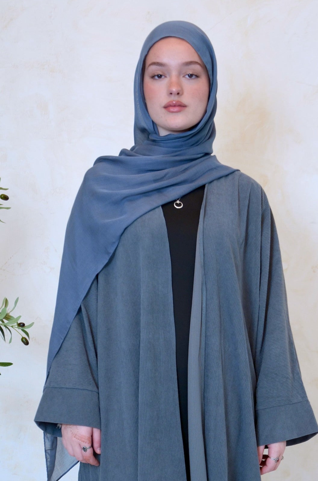 Urban Modesty - Gray Modal Hijab #2