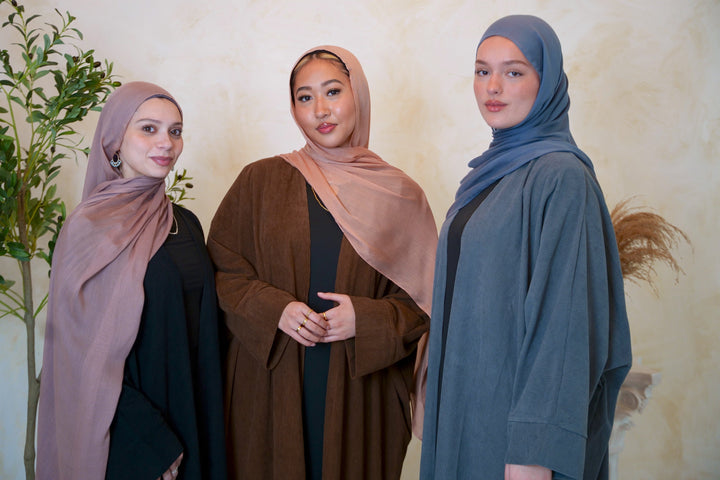 Gray Modal Hijab