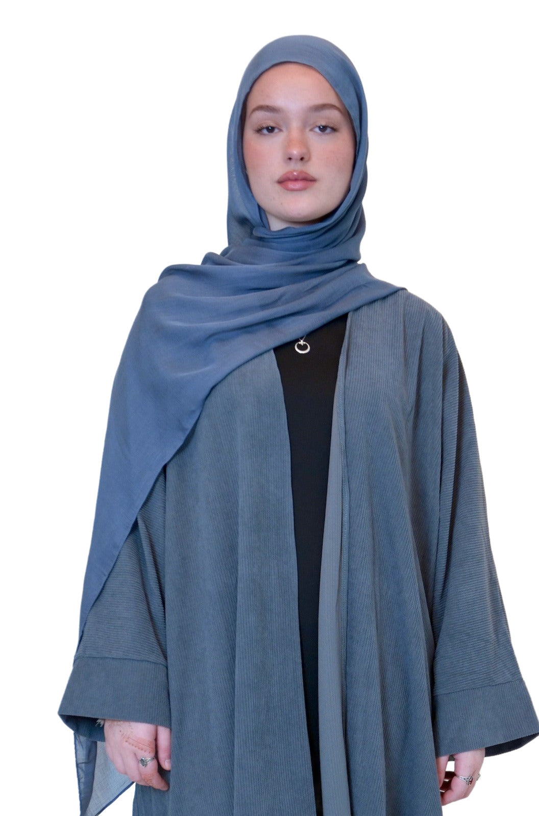 Gray Modal Hijab