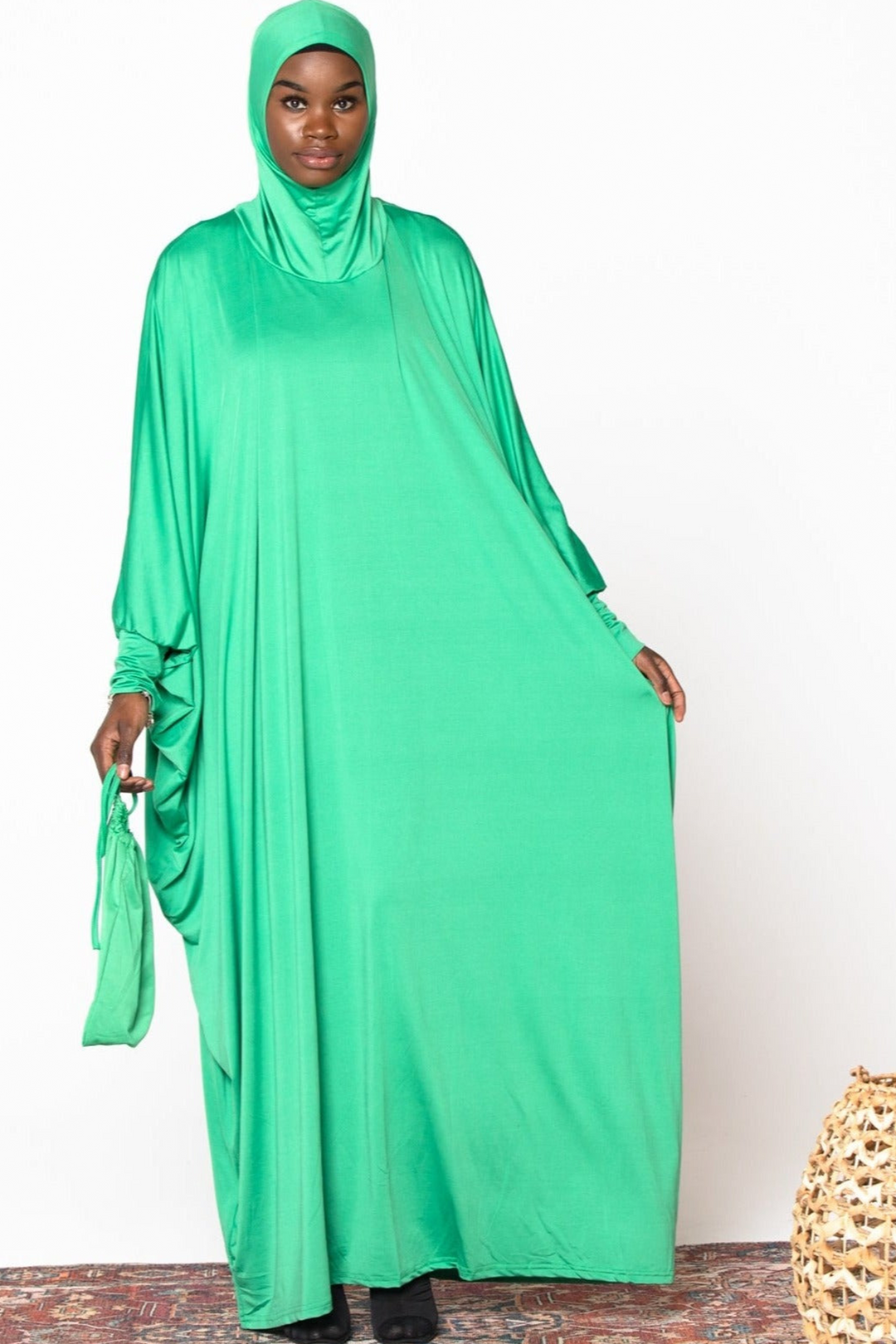 Green One Piece Salah Prayer Outfit