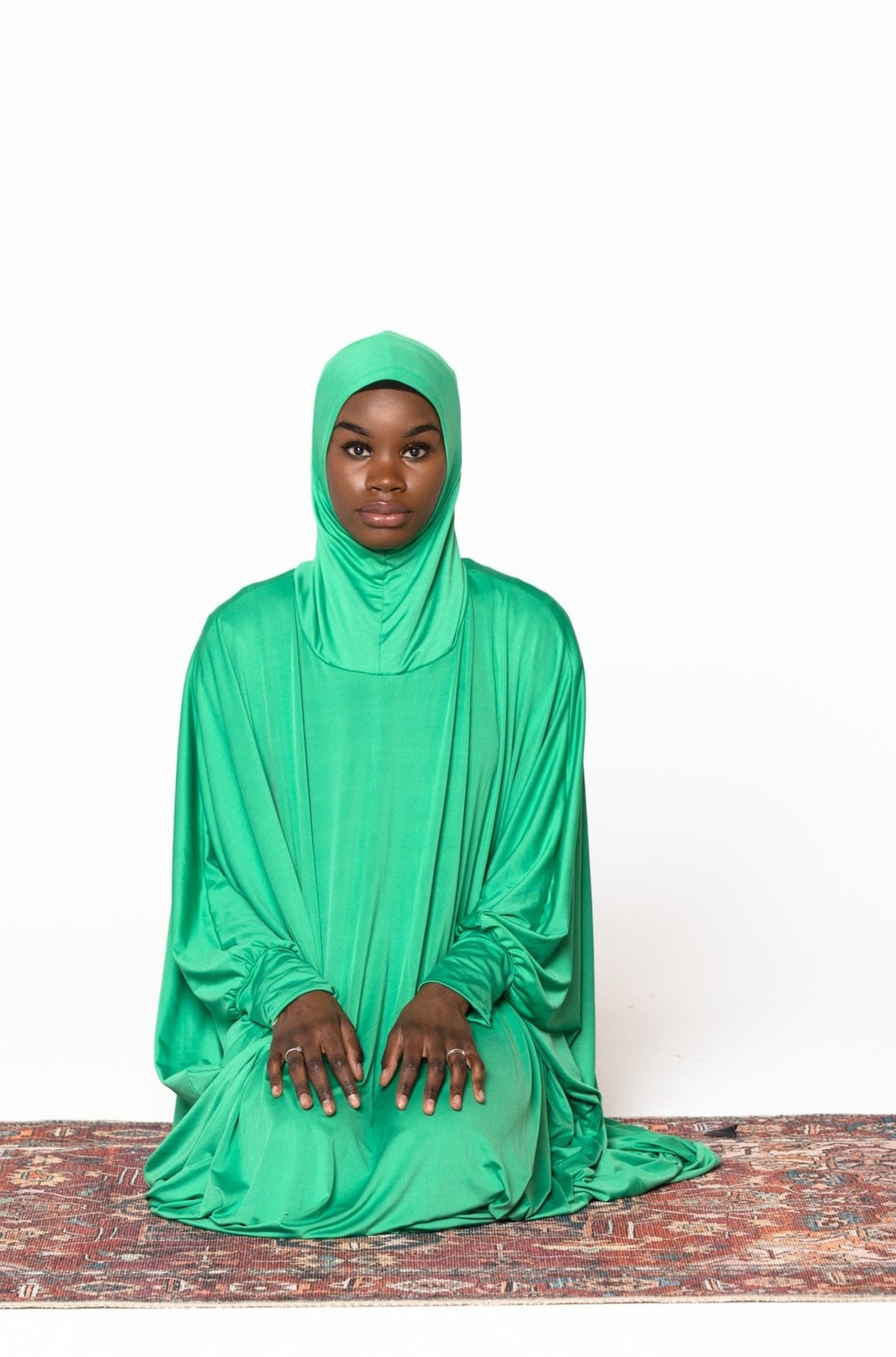 Green One Piece Salah Prayer Outfit