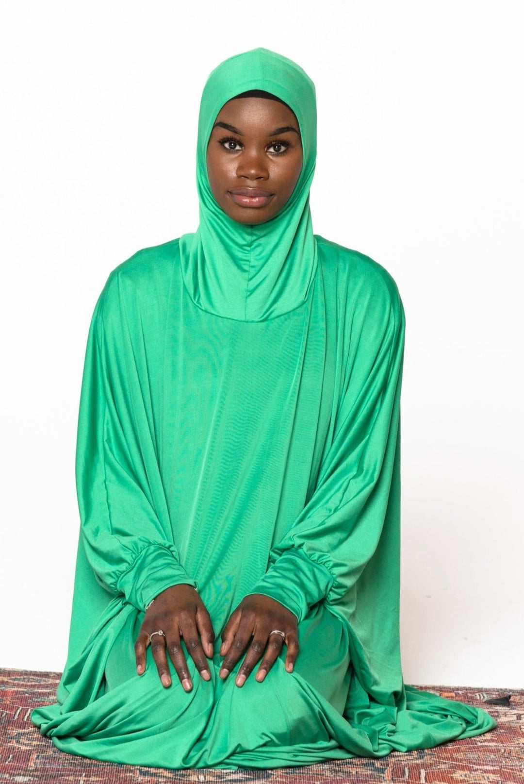 Green One Piece Salah Prayer Outfit