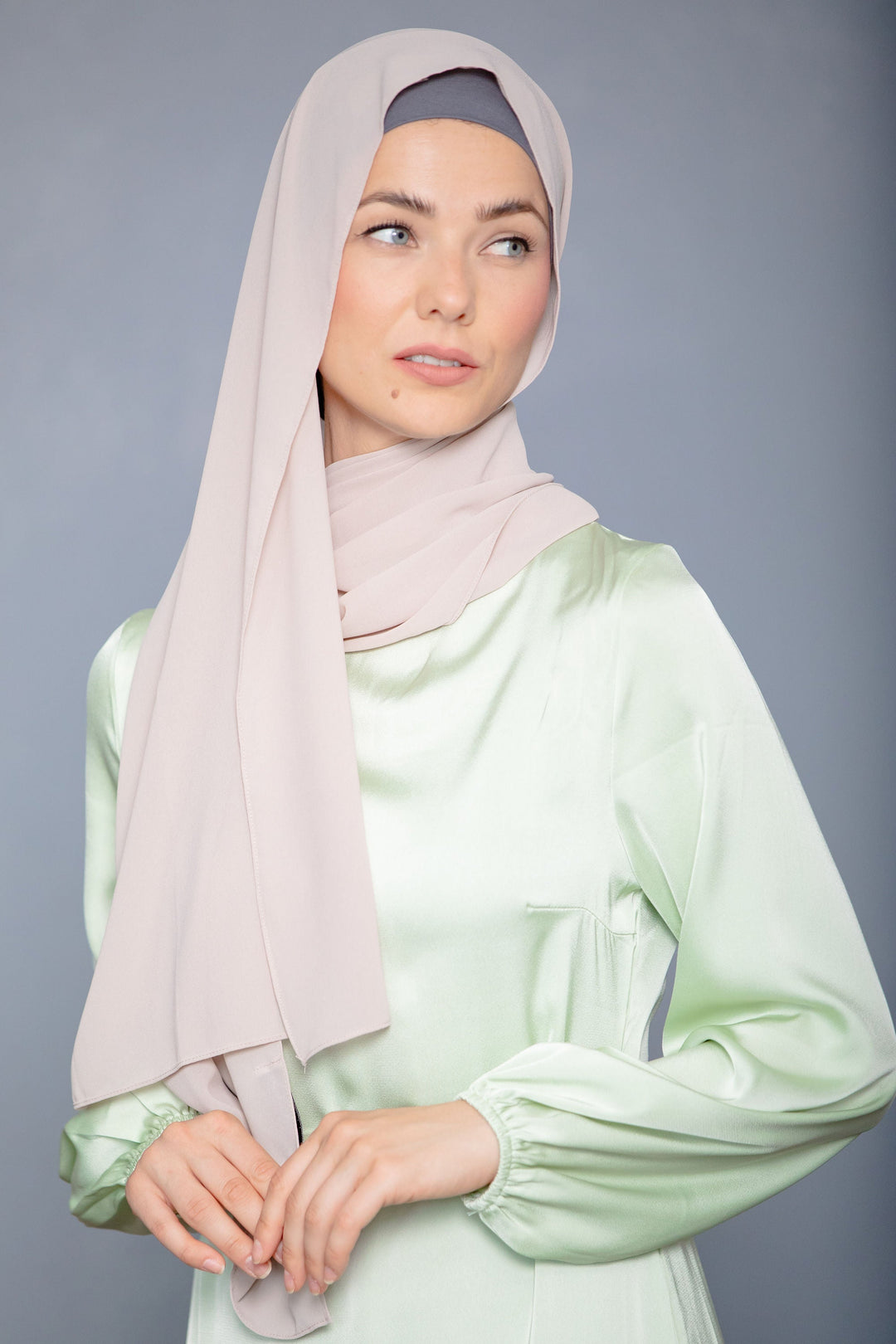 Urban Modesty - Latte Chiffon Hijab