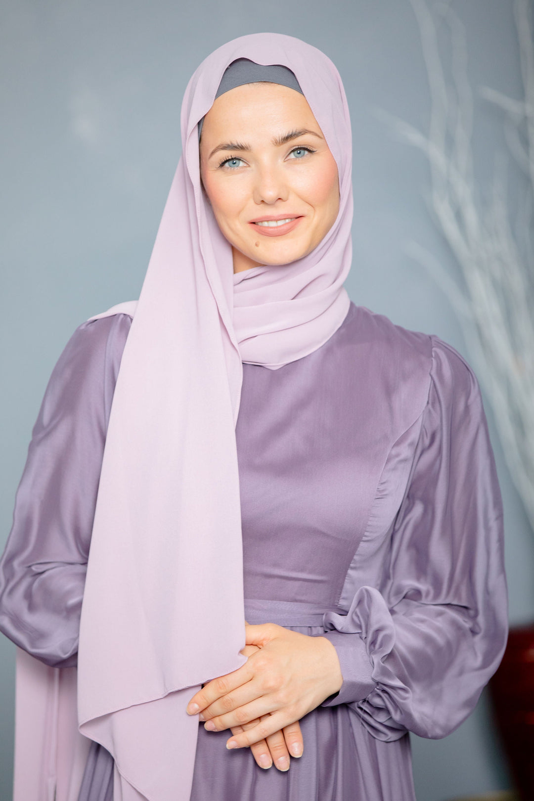 Urban Modesty - Lavender Chiffon Hijab