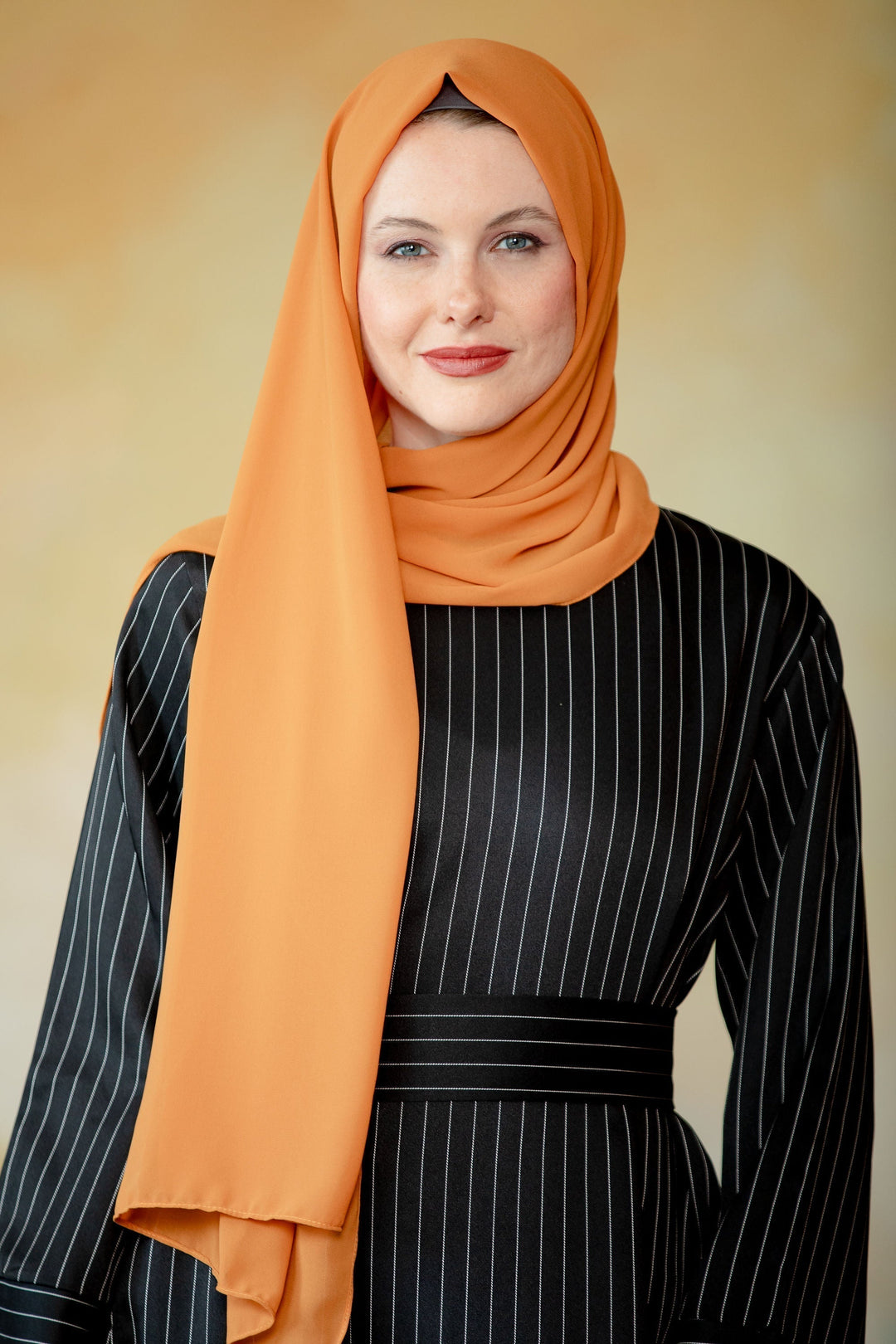 Urban Modesty - Mustard Chiffon Hijab