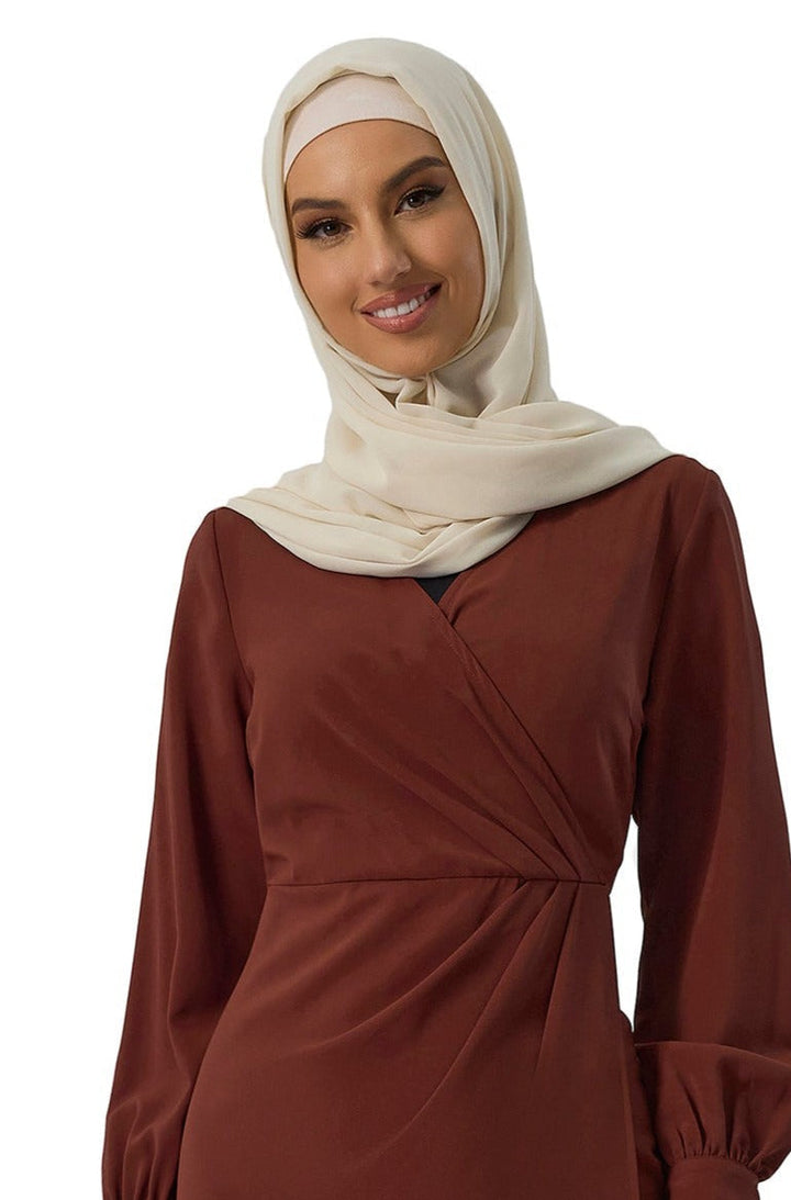Urban Modesty - Off-White Chiffon Hijab