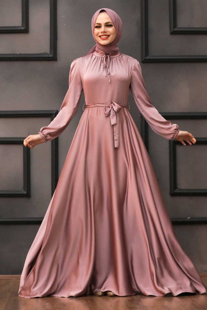 Urban Modesty - Rana Satin Gown