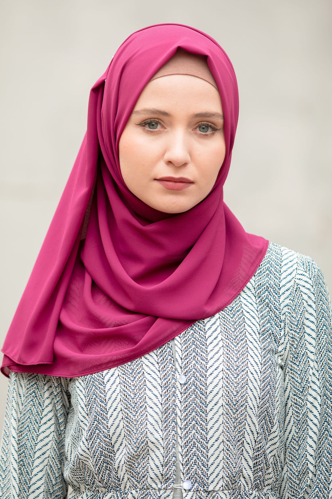 Urban Modesty - Rose Chiffon Hijab