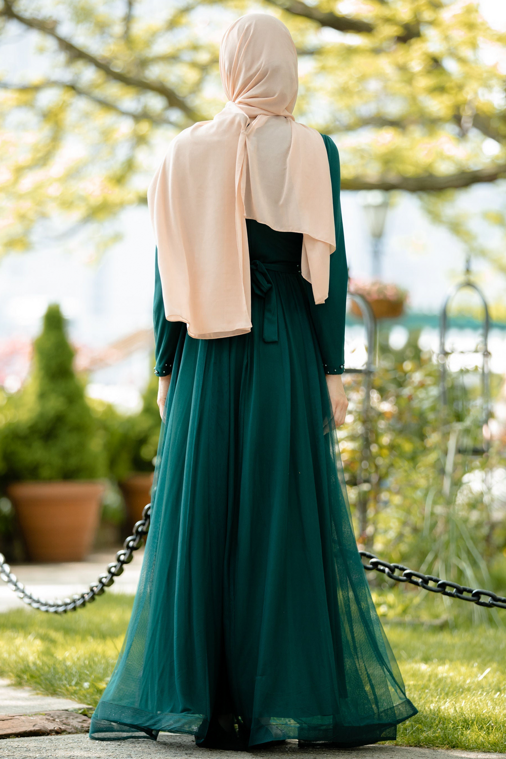 Urban Modesty - Side Pearl Gown