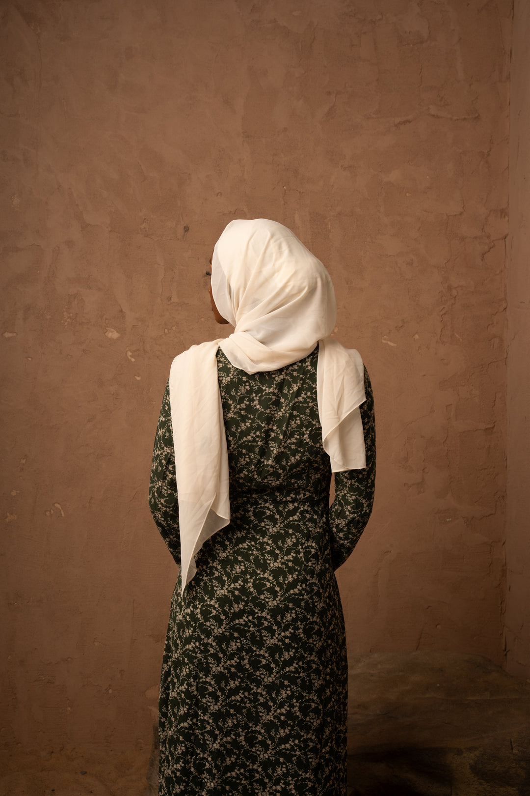 Urban Modesty - Still On The Green Ruffle Wrap Maxi Dress