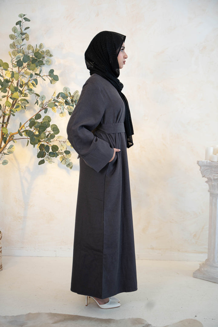 Urban Modesty - Thick Kimono Abaya-CLEARANCE