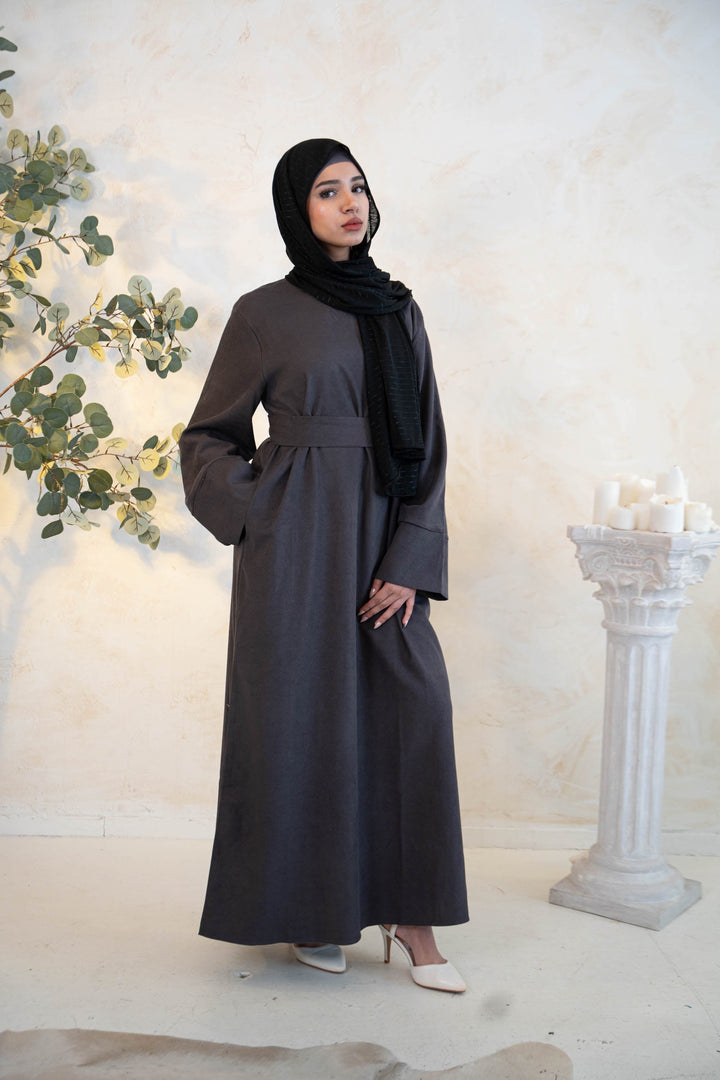 Urban Modesty - Thick Kimono Abaya-CLEARANCE