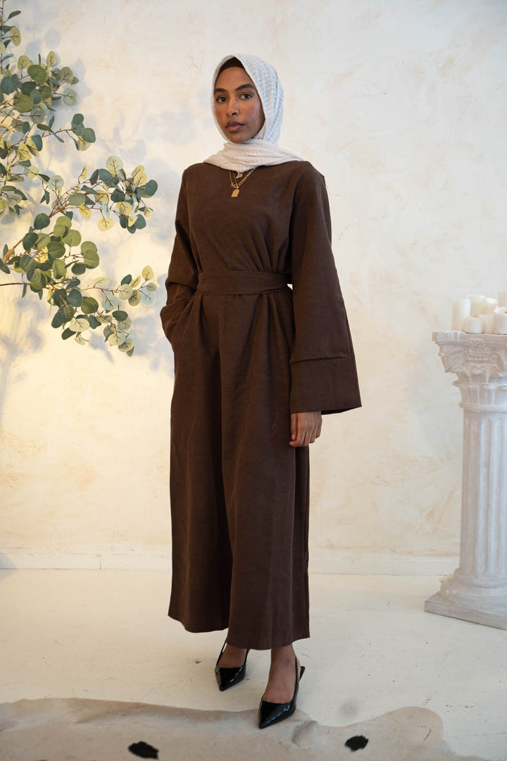 Urban Modesty - Thick Kimono Abaya-CLEARANCE