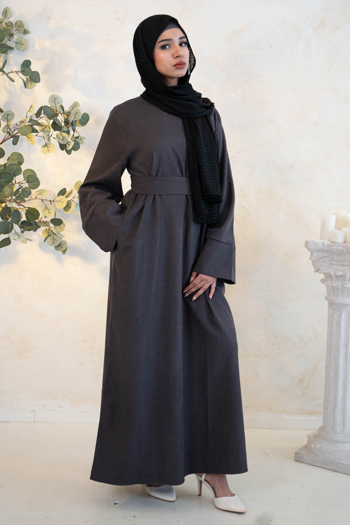 Urban Modesty - Thick Kimono Abaya-CLEARANCE