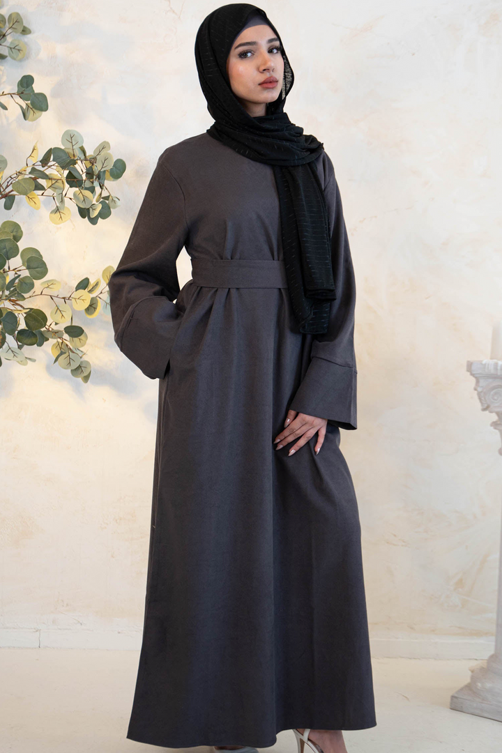 Urban Modesty - Thick Kimono Abaya-CLEARANCE