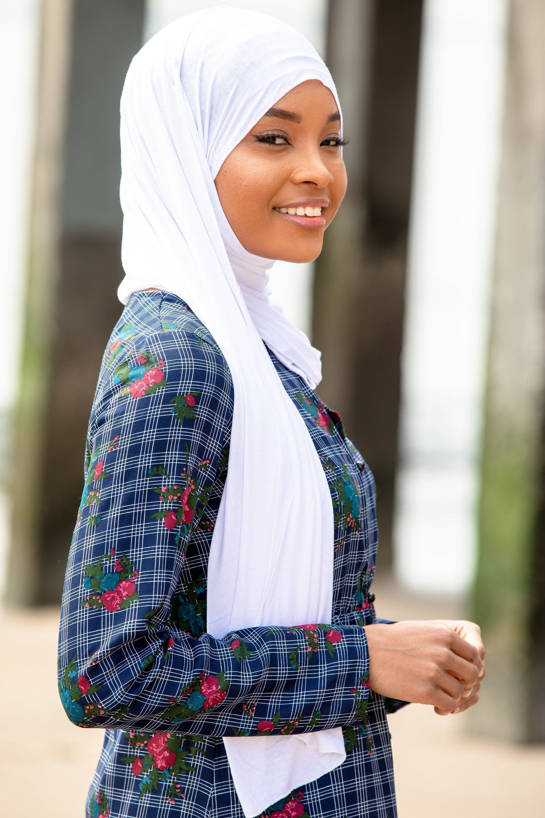 Urban Modesty - White Jersey Hijab