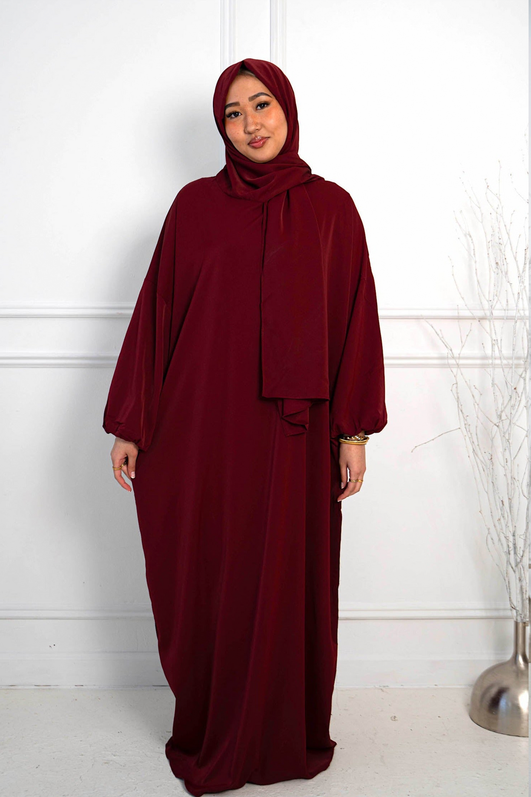 Wrap One Piece Salah Prayer Outfit (More colors available)