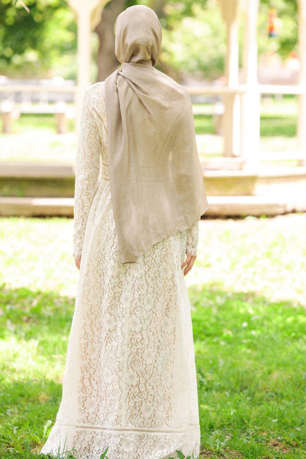 Urban Modesty - Zahra Lace Long Sleeve Gown